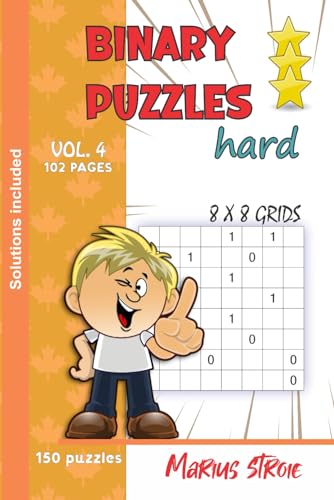 Binary Puzzles - hard, vol. 4 von Independently published